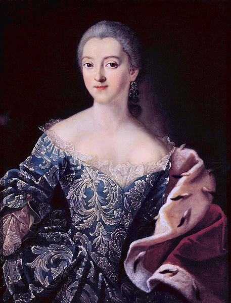 Ivan Argunov Portrait of Princess Ekaterina Alexandrovna Lobanova-Rostovskaya, 1754 Sweden oil painting art